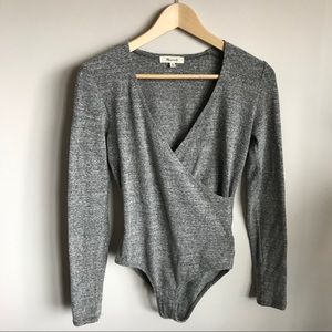Madewell Wrap Bodysuit Small